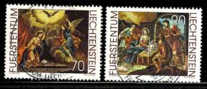 Liechtenstein # 1160-62 ~ Short Set 2/3 ~ Used, HMR ~ cv 2.50