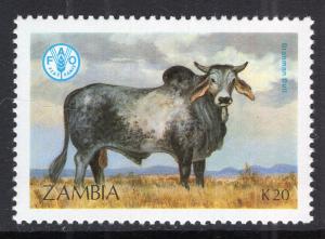 Zambia 421 Cow MNH VF