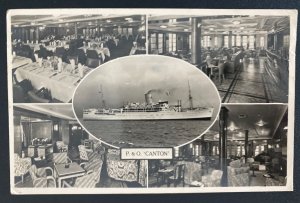 1934 Port Said Egypt Picture Postcard  Cover to Dublin Ireland P&O Canton