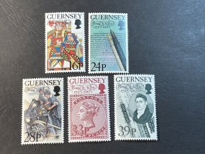 GUERNSEY # 520-524-MINT NEVER/HINGED--COMPLETE SET--1993