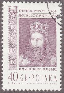 Poland 1226 King Casimir III 40GR 1964