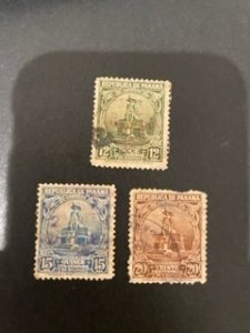 Panama sc 251-253 u