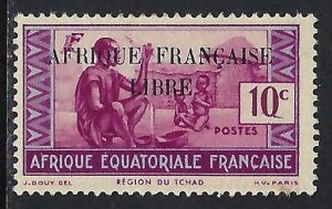 French Equatorial Africa 85 MOG 966F