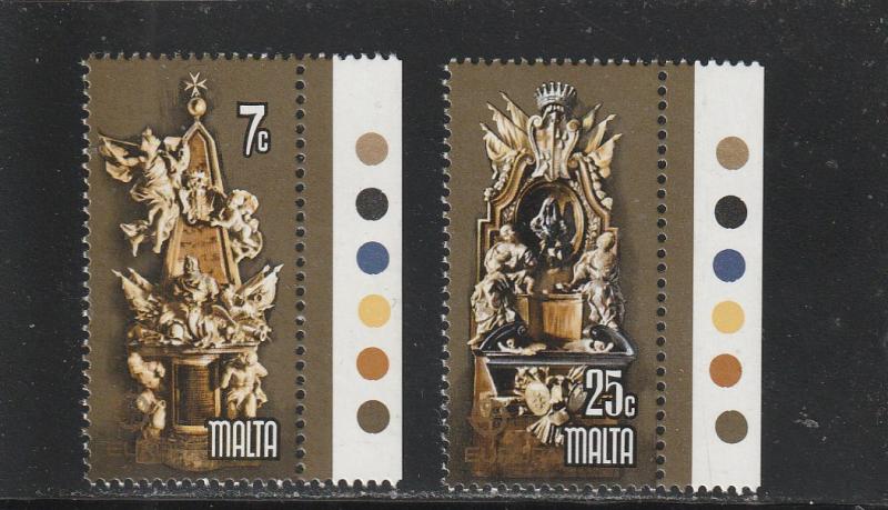 Malta  Scott#  547-8  MNH