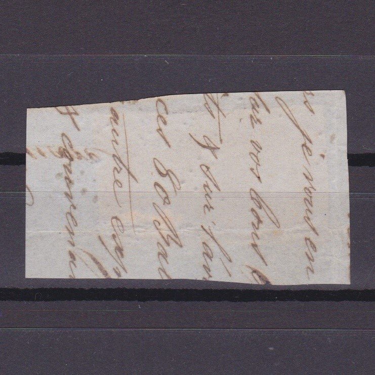 FRANCE 1849, Sc #9, CV $1450, pair on a par cover, Used