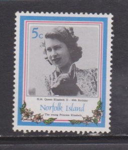 SC385 Norfolk Island Queen Elizabeth II 60th Birthday MNH