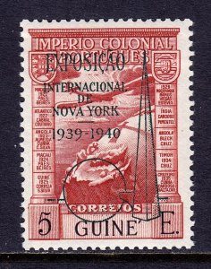 PORTUGUESE GUINEA — SCOTT C7 (NOTE) — 1938 WORLD'S FAIR OVPT. — MNH — SCV $850