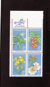 1783-1786 Endangered Flora, UL-ZIP blk/4