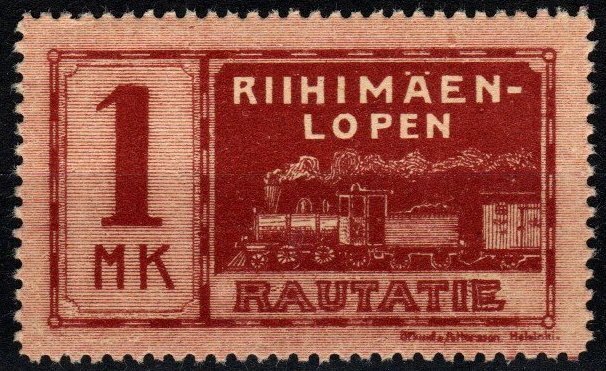 Finland Riihimaen-Lopen Railroad MNH (X8991)