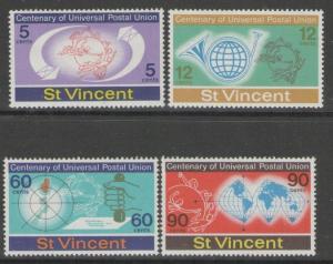 ST.VINCENT SG392/5 1974 UPU MNH