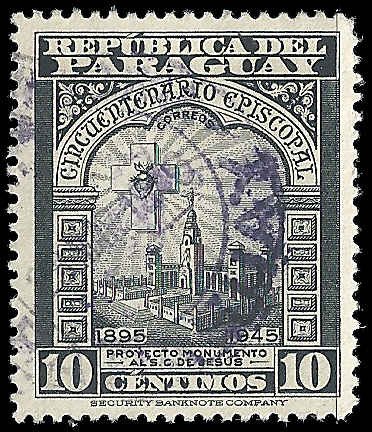 Paraguay - #449 - Used - SCV-0.25