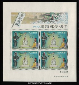 Ryukyu Islands Scott 199a Mint never hinged.