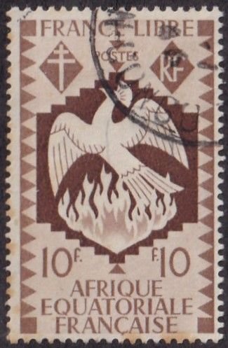 French Equatorial Africa #154 Used