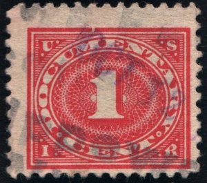 R228 1¢ Documentary Stamp (1917) Used