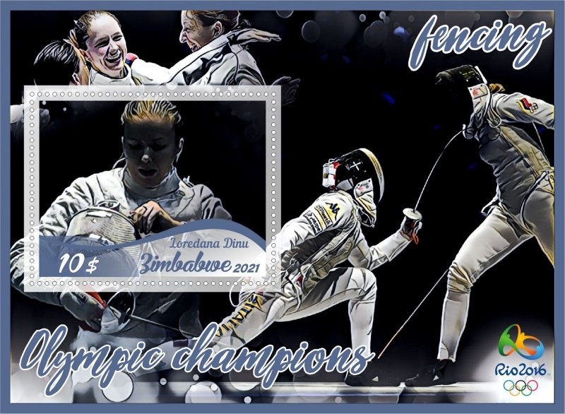 Sports Fencing 8 sheets perforated  NEW