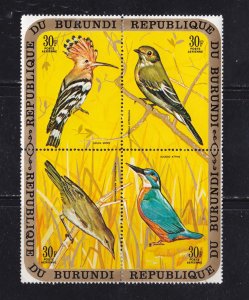 Burundi       C136       MH OG          Birds