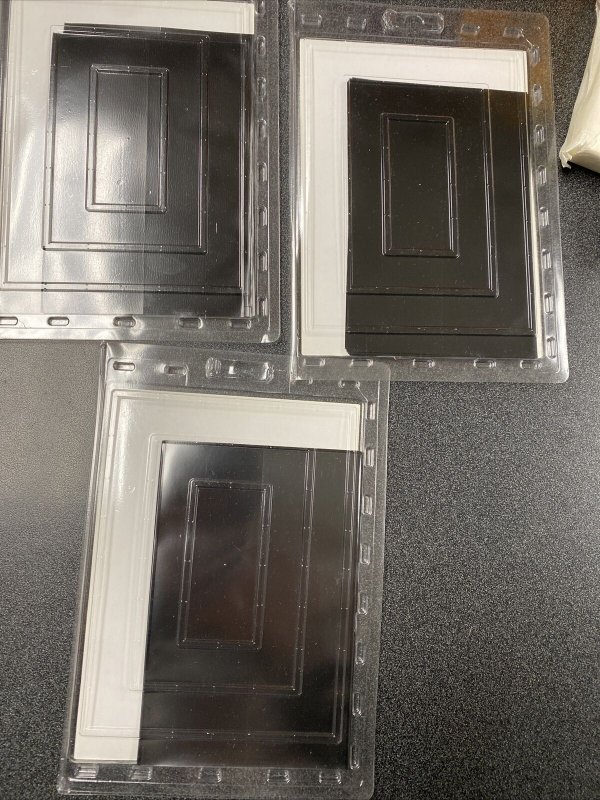 Prinz Scott Stamp Mount Black (Pack of 10) ( 140x90 mm) Blocks  Group Of 3