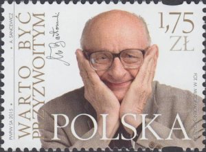 Poland 2015 MNH Stamps Scott 4202 Politician Historian Wladyslaw Bartoszewski