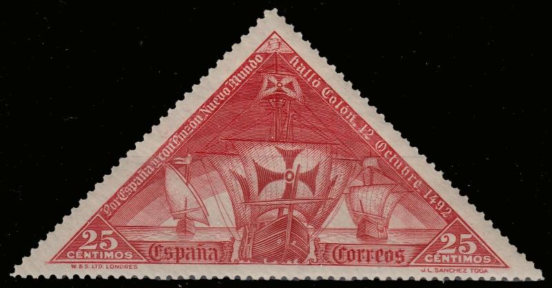 ESPAGNE / SPAIN - 1930 - Ed.539 / Mi.510 25c carmine - Mint*