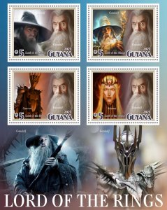 Stamps. Cinema. The Lord of the Rings 2021 year 1+1 sheets perforated MNH**