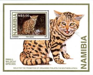 Namibia - 1997 Small Wild Cats MS MNH**