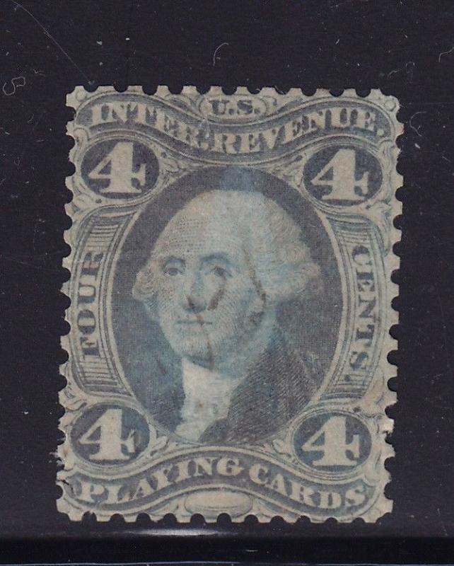 R21c F-VF Scarce used with nice color cv $ 800 ! see pic !