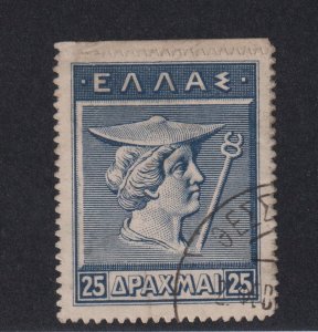 Greece Scott # 213 VF used neat cancel cv $ 55 ! see pic !