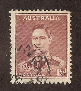 AUSTRALIA SC# 168 F-VF U 1937