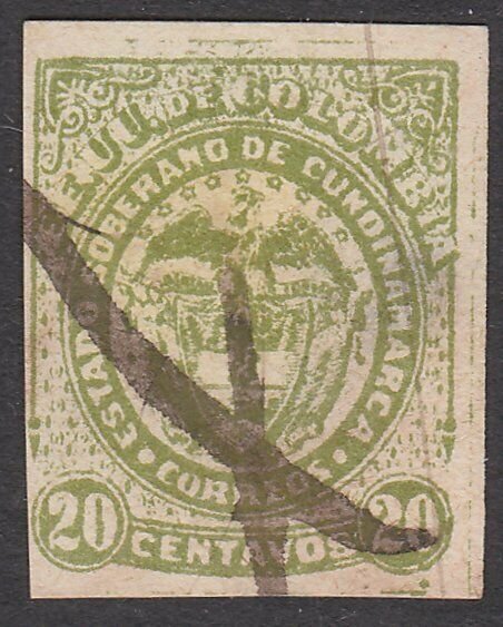 COLOMBIA An old forgery of a classic stamp..................................A772