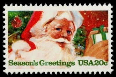 2064 Christmas Greetings F-VF MNH single