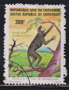 Cameroun 718 Black Colobus 1982