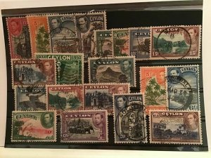 Ceylon used stamps  R21912