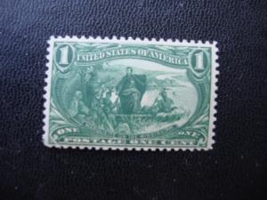 1898  SCOTT # 285  1c M/OG/NH  F/VF  SCV $ 80.00