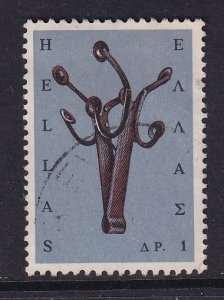 Greece  #867  used 1966 popular art 1d  massa