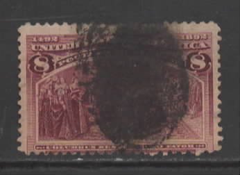 U. S.  Sc # 236 used SCV (BBC)