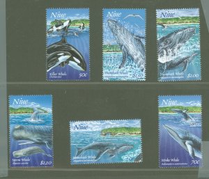 Niue #695-700  Single (Complete Set)