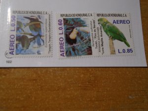 Honduras  #  C758-60  MNH    Birds