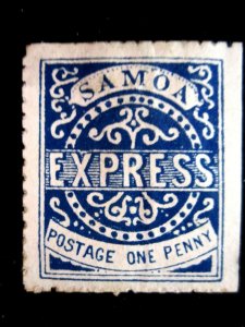 SAMOA - SCOTT# 1b - MH - CAT VAL $125.00