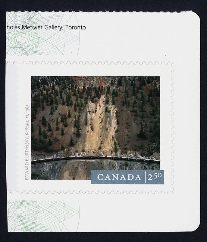 Canada 2764 MNH Photography, Edward Burtynsky, Train