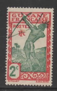 French Guiana Sc # 110 mint hinged (BBC)