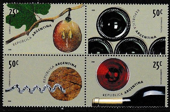 2000 Argentina Scott 2096 Viticulture MNH