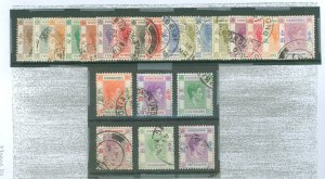 Hong Kong #154-166A v  Single (Complete Set)