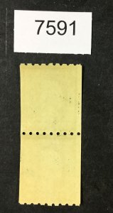 MOMEN: US STAMPS #410 PAIR MINT OG NH  LOT #7591