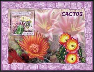 Mozambique 2007 Cacti perf souvenir sheet unmounted mint ...