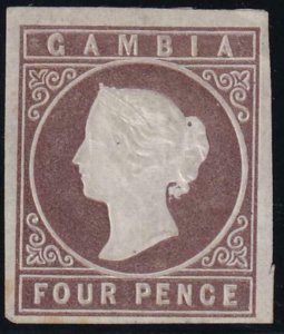 Gambia 1869 SC 1 MLH 