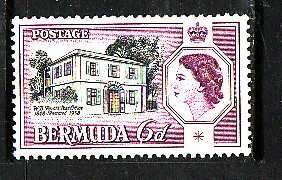 Bermuda-Sc.#168-unused NH set-id3-Perot Post Office-QEII-1959-