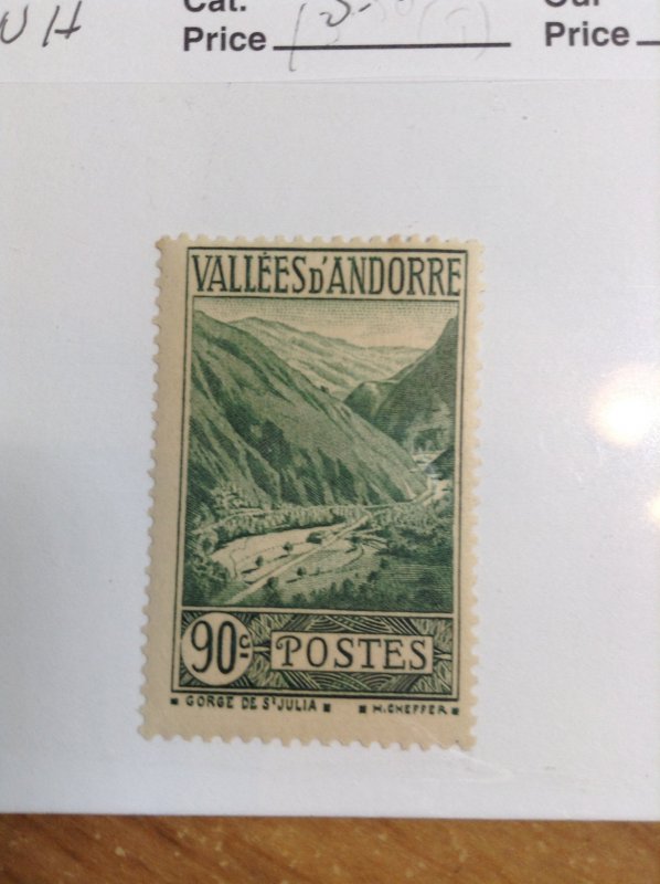 Andorra (French)  #  48  MNH