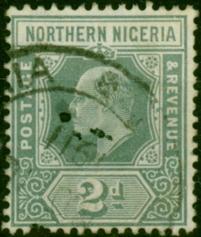 Northern Nigeria 1910 2d Grey SG30 Fine Used