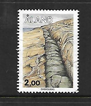 ALAND ISLANDS, 45, USED, GEOLOGICAL FORMATION