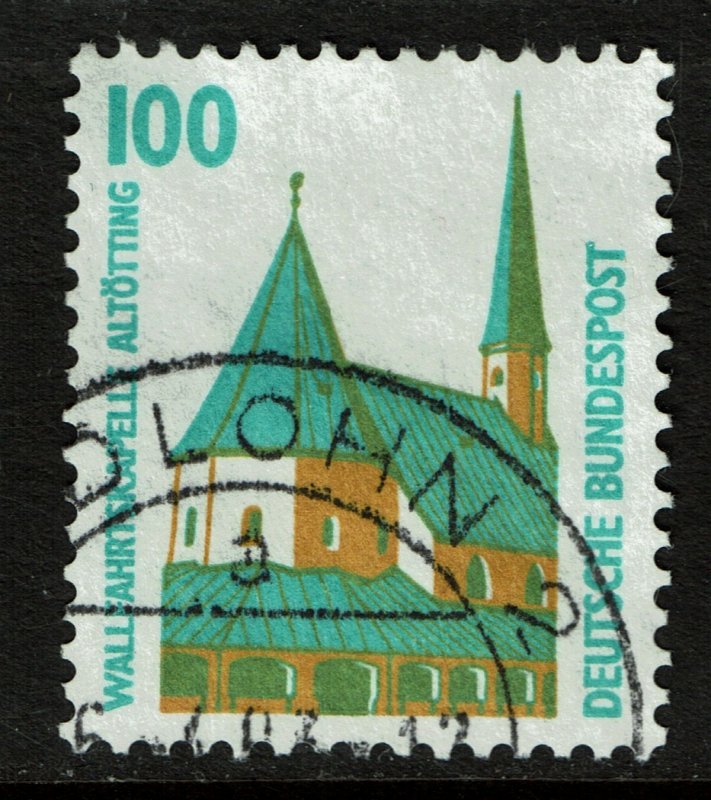 Germany 1530  Used - Historic Sites and Objects Definitives Series - 1989